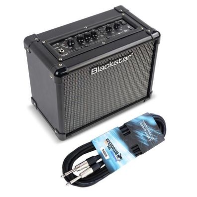 Blackstar ID Core 10 V4 Bluetooth Gitarren-Verstärker mit Kabel