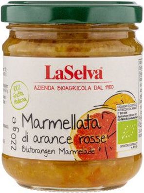 LaSelva 3x Blutorangen Marmelade 220g