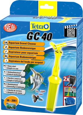 Tetra Komfort Bodenreiniger GC 40 - Für Aquarien von 60-200 Liter