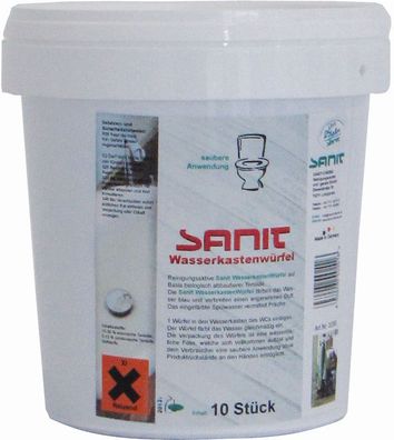 Sanit Wasserkastenwürfel für Geberit, TECE u. Andere 10St