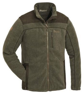 Pinewood 5067 Fleecejacke Prestwick Exclusive oliv meliert (702)