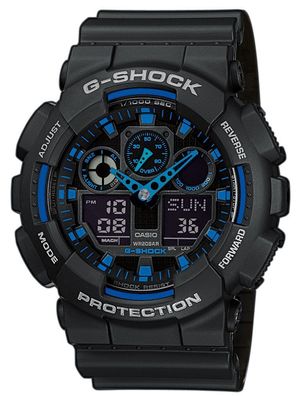 G-Shock Uhr GA-100-1A2ER Casio Armbanduhr