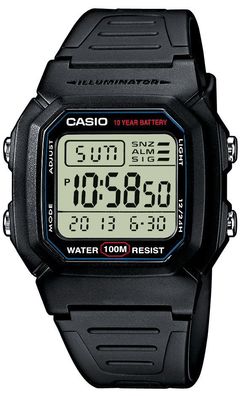 Casio Collection Herrenuhr W-800H-1AVES Digitaluhr