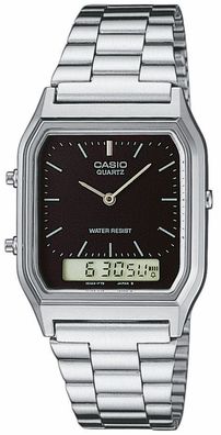 Casio Uhr AQ-230A-1DMQYES Casio Retro Uhr AnaDigi Uhr