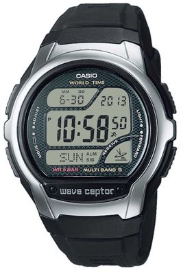 Casio Funkuhr Wave Ceptor Armbanduhr WV-58R-1AEF