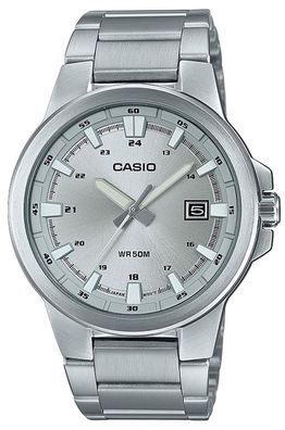 Casio Herren Armbanduhr Edelstahlarmband MTP-E173D-7AVEF