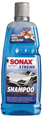 SONAX Xtreme Shampoo 2 in 1 1 Liter Flasche