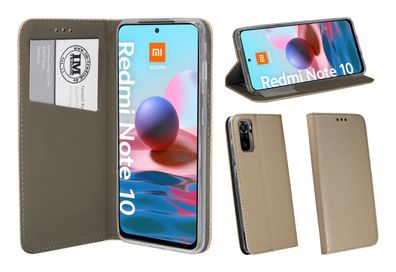 cofi1453® Buch Tasche "Smart" kompatibel mit XIAOMI REDMI NOTE 10s Handy Hülle