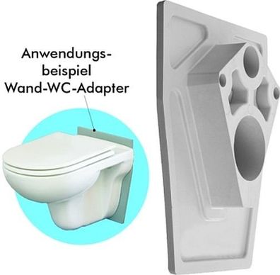 USH Flitz-Wand-WC-Monatgeadapter