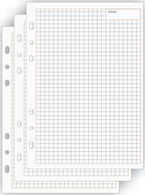 bind Ersatzeinlagen Notizbl„tter Manager, A5, kariert