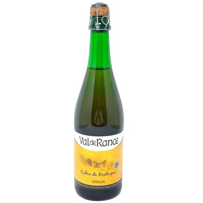 Val de Rance Cidre de Bretagne Doux Apfelwein aus Frankreich 0,75 Liter