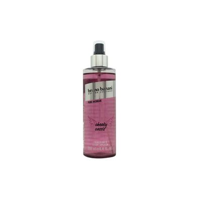 BRUNO BANANI Pure Woman Cheeky Cassis BODY MIST 250ml