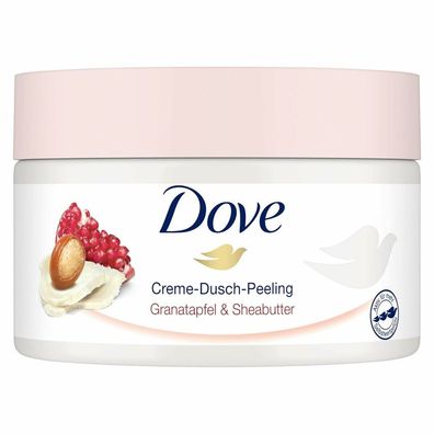 Dove Körperpeeling Granatapfel & Sheabutter, 225 ml