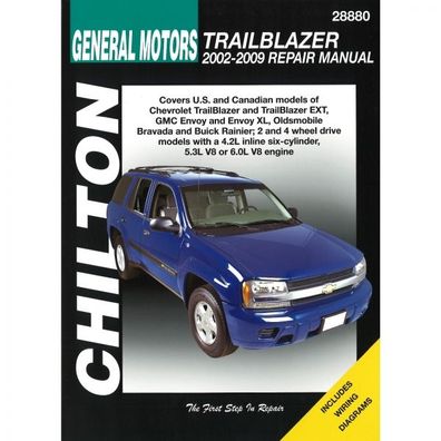 General Motors Trailblazer Chevrolet Bravada 2002-09 Reparaturanleitung Chilton