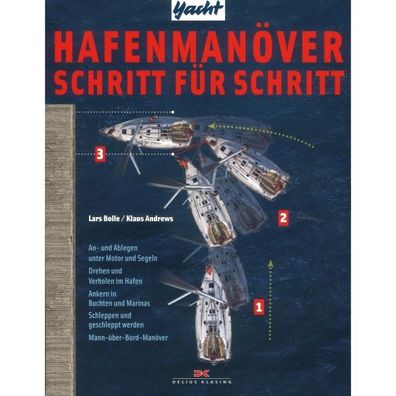 Hafenmanöver Schritt für Schritt Anlegen Ablegen Motor Mann-über-Bord-Manöver