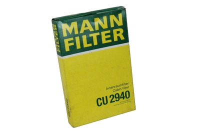 MANN FILTER Innenraumfilter Pollenfilter Peugeot Citroen CU2640