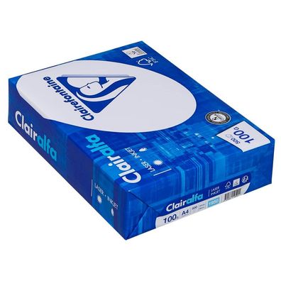 Clairefontaine 1950C Kopierpapier Clairalfa DIN A4 100 g/qm 500 Blatt