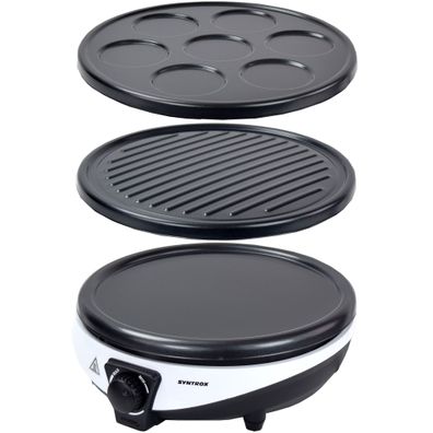 3in1 Crepes Maker | Kontaktgrill | Pancake Maker Zephir