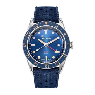 Squale - SUB-39GMTB. HTB - Armbanduhr - Taucheruhr 30 ATM - Automatik - SUB39GMTB