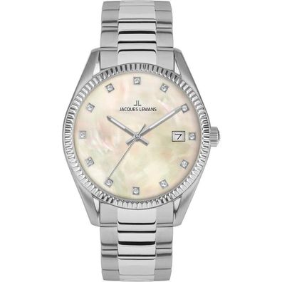 Jacques Lemans - 50-4H - Armbanduhr - Damen - Quarz - Derby