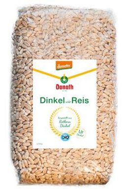 Donath Mühle 6x Demeter Dinkel wie Reis 500g