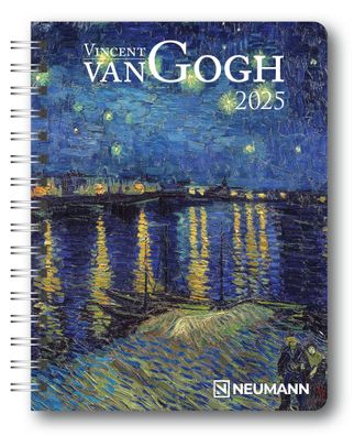 Kalender 2025 -Vincent van Gogh Diary 2025- 16,5 x 21,6cm