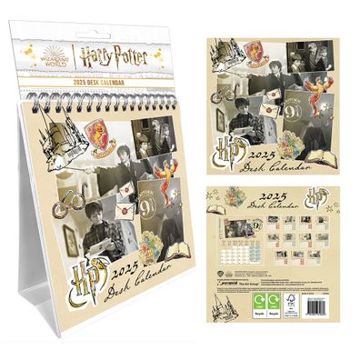 HARRY POTTER 2025 Tischkalender