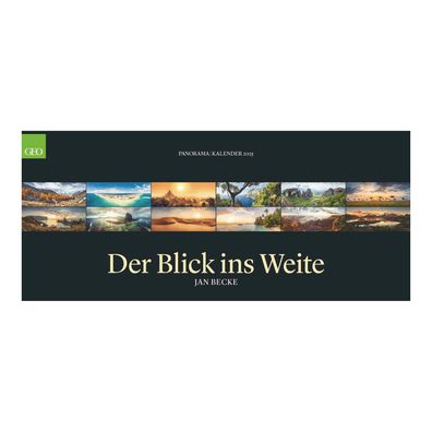 Kalender 2025 -GEO Panorama: Der Blick ins Weite 2025- 137 x 60cm