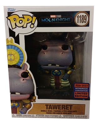 Funko Pop! POP70274 Marvel Studios Moon Knight 1189 Tawaret Nilpferd Ägypten Got