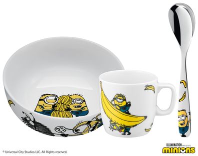 WMF Kinder-Frühstücks-Set Minions®, 3-teilig 3201007400