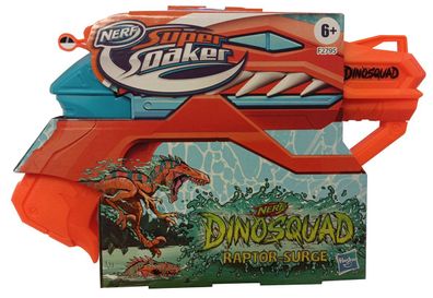 Hasbro F2795 Nerf Super Soaker Wasser Blaster Dinosquad Raptor-Surge Dinosaurier