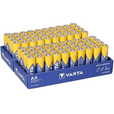 80x Varta 4006 Industrial Mignon Batterie AA