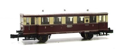 Minitrix N 12095 Beiwagen zu VT 135 DRG 140235 elfenbein/rot EVP (6111h)