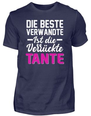 Die beste Verwandte ist die verrückte - Herren Premiumshirt