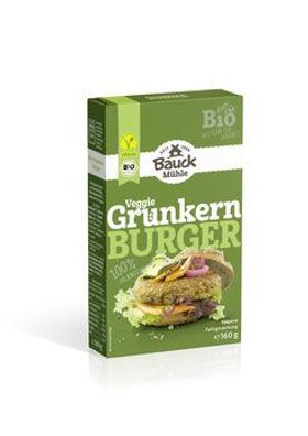 Bauck Mühle 6x Grünkernburger Bio 160g