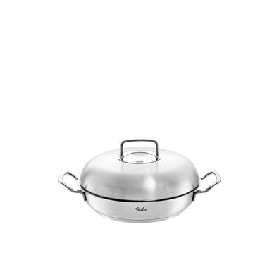 Fissler Original-Profi Collection® Servierpfanne 28cm mit Novogrill® und Hochraumd