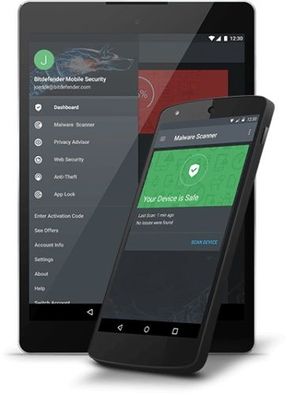 Bitdefender Mobile Security for Android / 3 Gerät / 18 Monate / KEY (ESD)