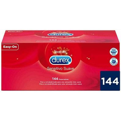 Durex Sensitive Soft Kondome - 144 Stück