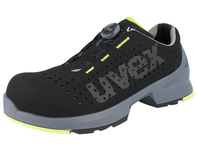 UVEX 1 BOA Halbschuh Sicherheitsschuhe Arbeitsschuhe 6565-8 S1 SRC ESD schwarz