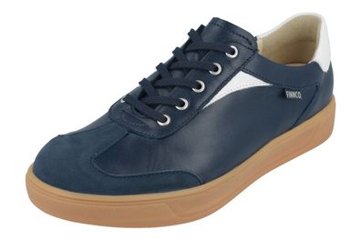 FINN Comfort FINNCO Interlagos Damen und Herren Sneaker blau navy weiß Leder