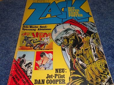 Comicheft Zack Nummer 4 Jahrgang 1973