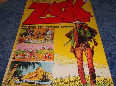 Comicheft Zack Nummer 24 Jahrgang 1973