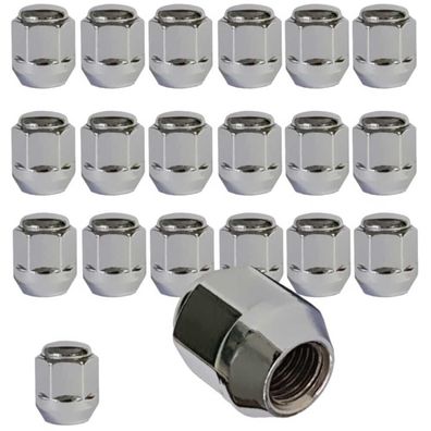 20 Radmuttern M12x1,5 für Mazda Mitsubishi Nissan Opel Peugeot Smart Toyota Volv