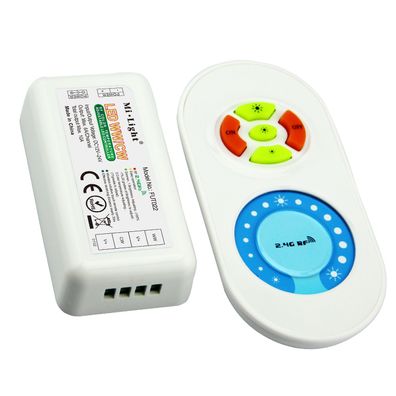 2 Zonen Einfarbige LED Controller Dimmer mit Touch-Fernbedienung Dimmer 2.4G