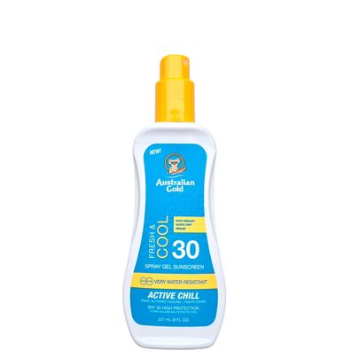 Australian Gold/SPF30 Fresh&Cool "Active Chill" 237ml/Sonnenschutz/Sonnencreme