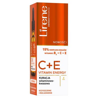 Lirene C+E Vitamin Energy Nachtkur, 30ml