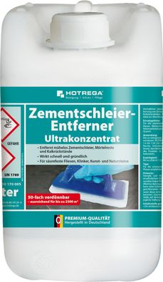 HOTREGA® Zementschleier-Entferner-Ultrakonzentrat, 5 Liter Kanister