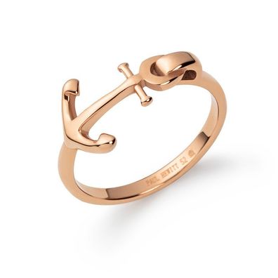 Paul Hewitt - Ring - Damen - rosegold-plattiert - The Anchor II roségold