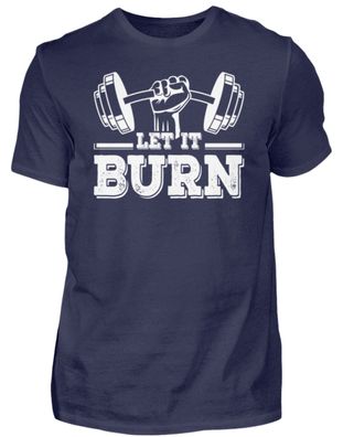 LET IT BURN - Herren Premium Shirt-M0X5SY9U