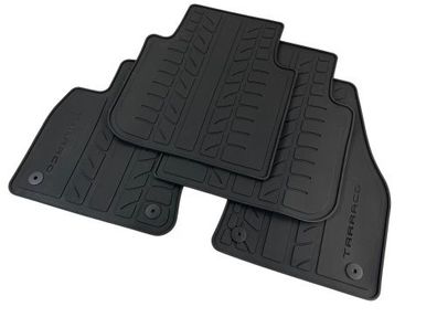 OEM Seat Tarraco Gummimatten Gummi Fussmatten schwarz KN FR-Line original 4 tlg